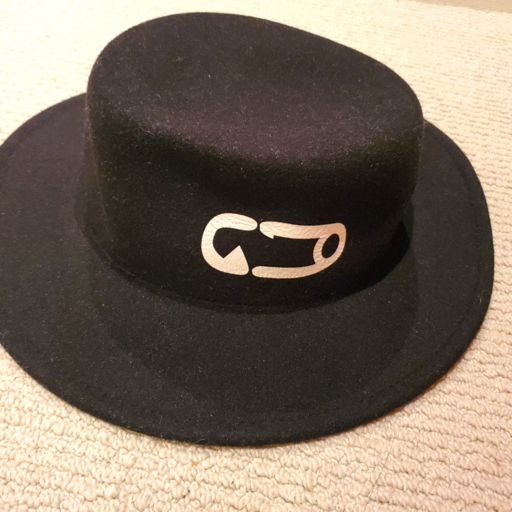 Black Fedora hat